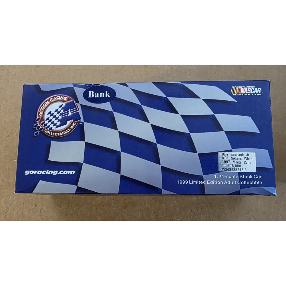 Dale Earnhardt Jr. #31 Sikkens White, 1997 Monte Carlo Bank NASCAR Lot‎ Of 2